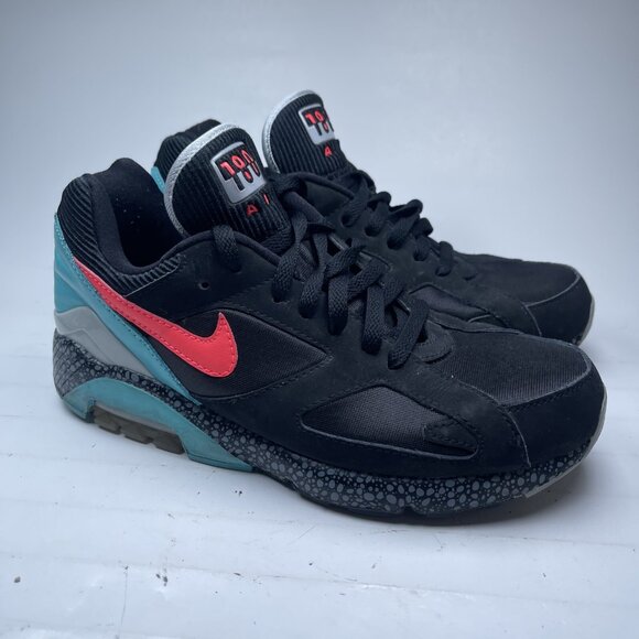 Nike air max 180 black/laser crimson-dusty cactus Safari 2014 Size 8 US - Picture 1 of 16